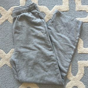 Alo sweatpants heather grey size M